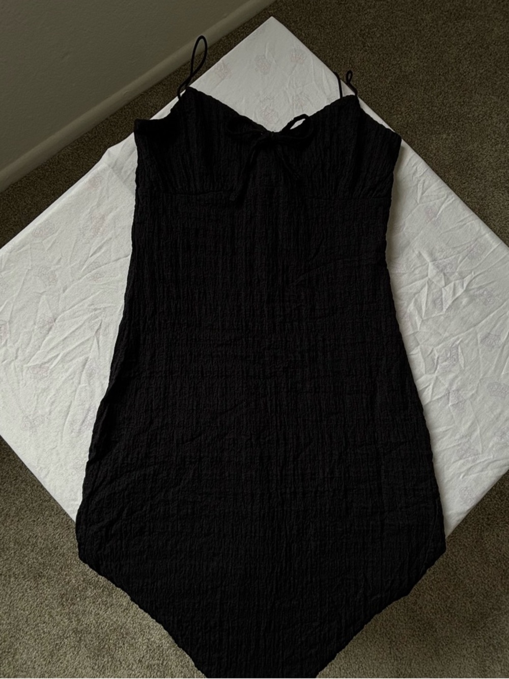 Black Spaghetti Strap Dress